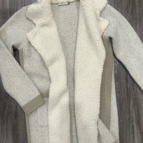 Cute cozy knit cardigan Sherpa - Picture 5 of 6